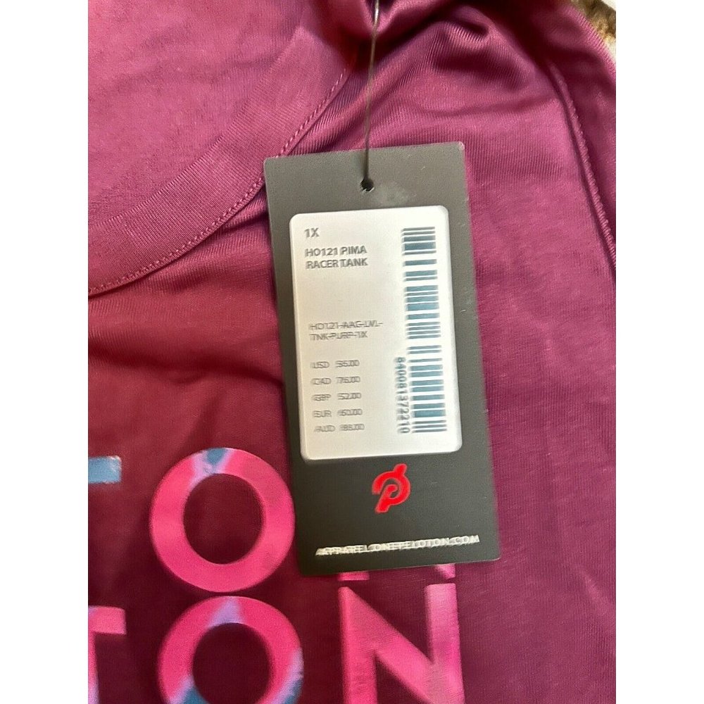 Peloton Pima Racer Tank Size 1X NWT - Picture 8 of 10